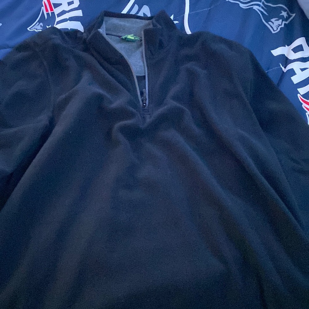 Bass long sleeve quarter zip jacket